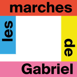 logotype les marches de gabriel